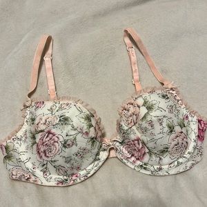 Maison Lejaby Silk Floral Underwire Bra